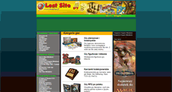 Desktop Screenshot of gry.lostsite.pl
