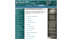 Desktop Screenshot of ksiazki.lostsite.pl